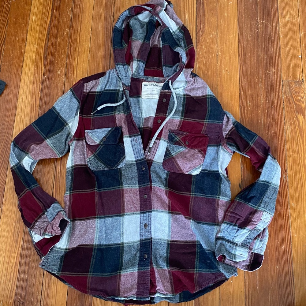 Hooded Boyfriend Fir flannel